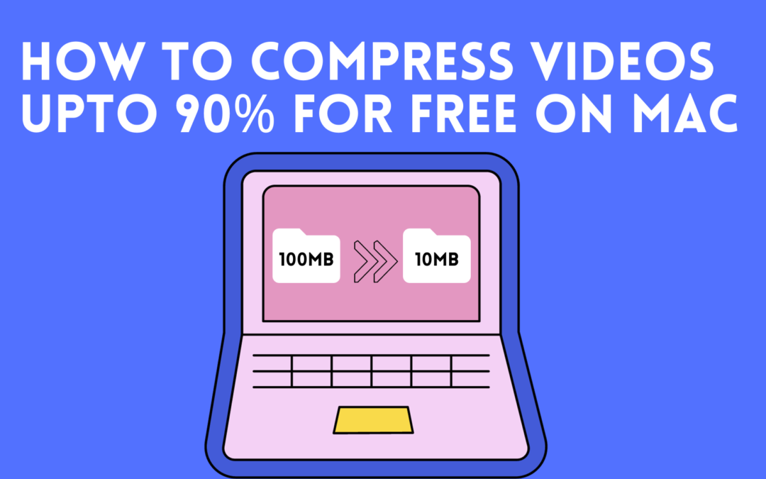 How to compress videos upto 90% for FREE on MAC